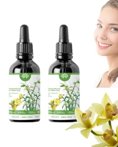 RCSCBC Clearbreath Dendrobium & Mullein Extract - Powerful Lung Support, Herbal Clearbreath Drops, Dendrobium Mullein Extract for Lung Care (2pcs)