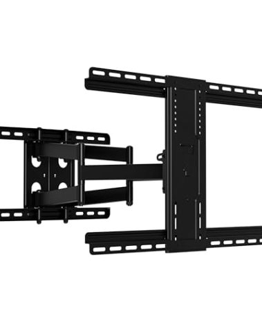 SANUS Premium Full Motion TV Mount for 42"-90" TVs - Sturdy & Smooth Extension, Swivel and Tilt for Big TVs - Universal Design Fits Samsung, LG, Vizio, TCL & More - Easy Installation -OLF22