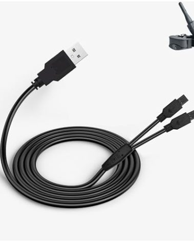 Mrgru Replacement Charger Cable Compatible with SportDOG SD-425 SD-425S SD-425CAMO SD-825 Remote Trainer Power Cord Adapter