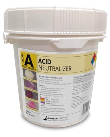 Absorbent Specialty Products ACID1 Acid Neutralizer, Purple
