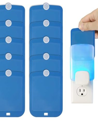 10 Pack Refill Cartridges Compatible with Raid Essentials Flying Insect Light Trap, Extra Sticky Refill Cartridges for Flying Insect Light Trap for Effective Pest Control, Odorless and Pet Safe