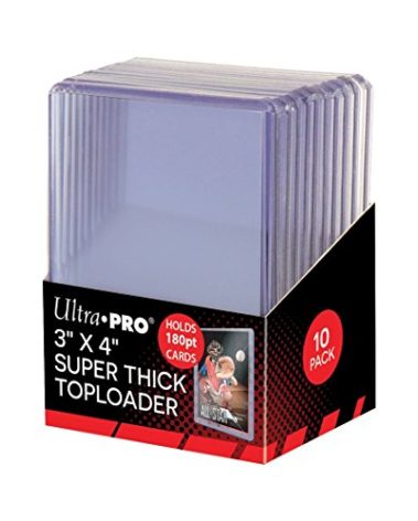 Ultra Pro 2 180pt Top Loader Packs - 10 Toploaders Per Pack (20 Total) - Thick Baseball, Basketball, Hockey, Football Cards (Ie Memorabilia)