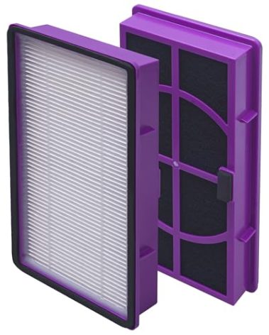 A/D/H Replacement Filter Compatible with 3M Filtrete FAP-TT-ADH, Compare to Honeywell HPA060 BWM, 2-in-1 Filtration with Activated Carbon Filter, 2 Count