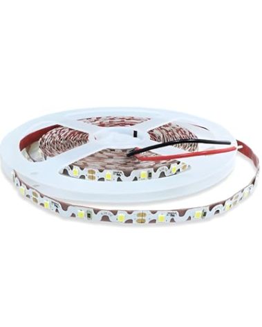 DEMASLED LED Lighting 12V 16.4ft UL Listed Cool White 2835 SMD Zig-Zag LED Strip Lights Dimmable 660lm/m 6.2W/m 300 LEDs 60 LEDs/m IP33 Non-Waterproof. S Shape Angle Turning Capable