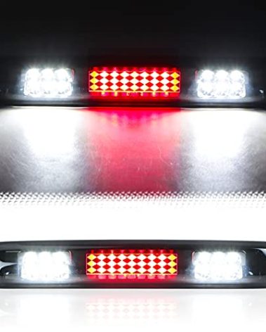 Tresound LED Third 3rd Brake Light for 1999-2007 Chevy Silverado GMC Sierra 1500 2500 3500 HD Classic, Rear Cargo Lamp High Mount Stop light