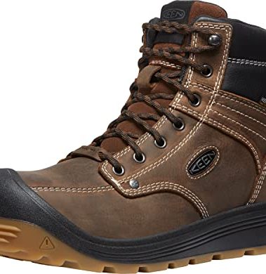 KEEN Utility Men's Fort Wayne 6” Waterproof Composite Toe Wedge Work Boots