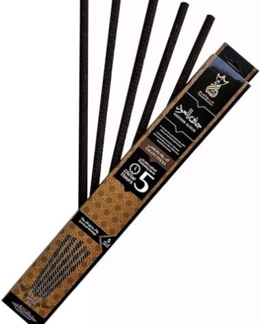 Egyptian Oud Incense Sticks - Premium Fragrant Incense Sticks - 5 Hours Burning Time - 72 Hours Fragrance - 5 Pack (Egyptian Oud)