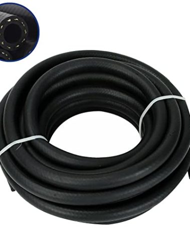 Byredio 5/16 Fuel Injection Hose -10ft High Pressure Transmission Cooler Hose Line 300PSI for Gas/Diesel/Oil/Vacuum/Marine/Boat/Hydraulic (20FT)