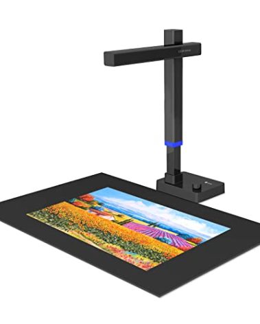 CZUR Shine Ultra Pro 24MP Document Scanner, USB Book Scanner, Portable Document Camera, A3 Large Format Book Scanner, Adjustable Height, Max DPI 440, for Windows & Mac