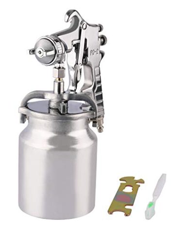 ZHONG AN Professional Paint Spary Gun, High Pressure Siphon Feed Spray Gun with 1000cc Cup, Nozzle Tip Size 3.0mm for Automotive, Household and Furniture(3.0mm)