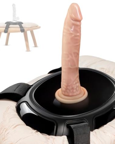Suction Cup Dildo Mount Set– Strap on a Pillow or Cushion, Sex Chair, Dildo Holder,Sex Machine, Platform Base Sex Toys for Adult Solo Hands-Free Play