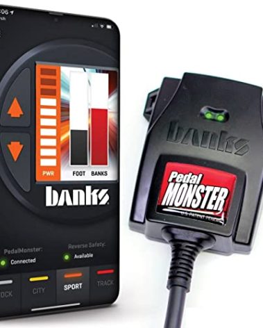 Precision Parts Banks Power 64310-C Pedal Monster Kit For Use With Phone Compatible with 2020+ Silverado/Sierra 1500/2500HD/3500HD 6.6 3.0 V6 Duramax Diesel | 50-State