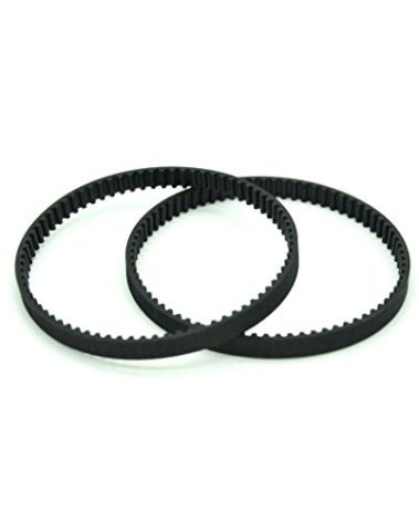 RobotDigg 600-2gt-6 Endless GT2 Belt 600mm Length 300 Teeth 2GT Synchronous Belt 2mm Pitch 6mm Width GT2 Closed Loop Timing Belt Pack of 2pcs