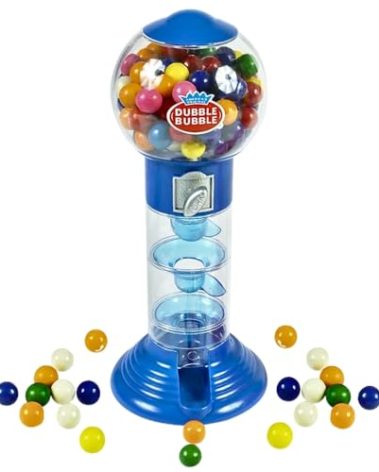 Rhode Island Novelty 10.5 Inch Spiral Fun Gumball Bank | Colors May Vary | One Piece