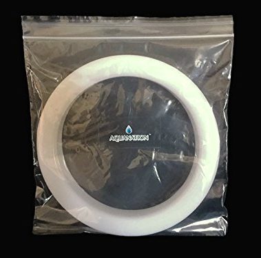 AquaNation Ceramic Porcelain Water Dispenser Plastic Crock Protection Ring - White