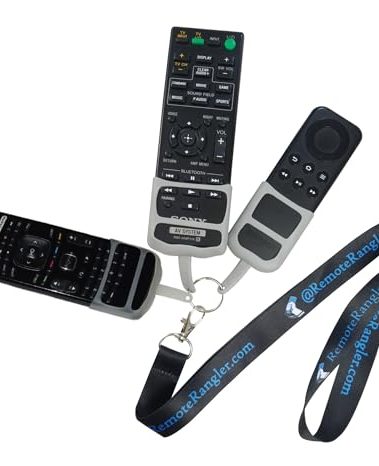 REMOTE RANGLER Portable Remote Holders Universal - Stop Losing Your Remotes! (3 Remote Holders)