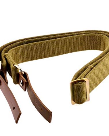 Yatrouys Type 56 Canvas Sling (Heavy Duty) SKS Shoulder Strap Leather Ends