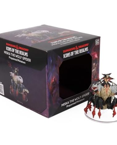 WizKids D&D Icons of The Realms: Miska The Wolf-Spider Boxed Miniature