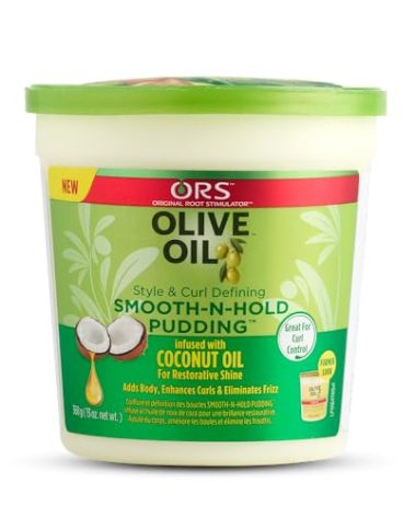 ORS Olive Oil Style and Curl Smooth-N-Hold Pudding 13 oz (Pack of 1)