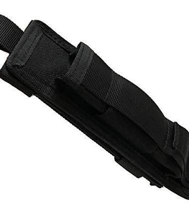 Miles Tactical ASP Molle Baton Holder Pouch fits Expandable Batons and Flashlights (Black, 16"-26")