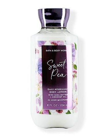 Bath & Body Works Sweet Pea Body Lotion Signature Collection 8 oz
