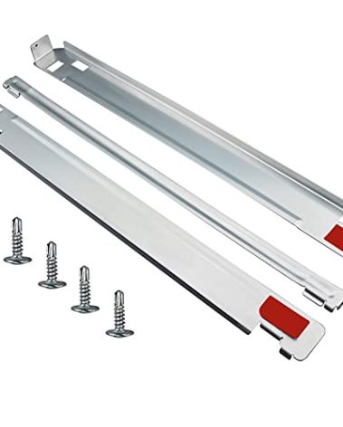 KSTK1 27-inch Laundry Stacking Kit Replacement for LG Washer & Dryer - Solid Metal with Chrome Coated