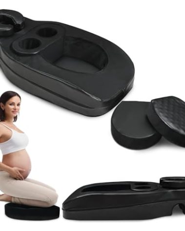 Smashier Pregnancy Massage Cushion & Headrest - Release Lower Back Pain, Prenatal Bolster for Full Body Relax, Maternity Massage Cushion After Breast Surgery, Storage Bag, Ideal for Home & Therapy Spa