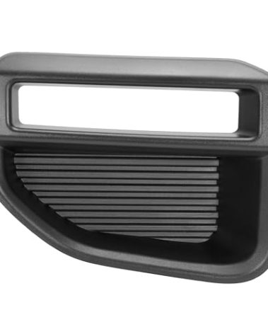 HECASA Right Fog Light Bezel Compatible with 2020-2022 Ford F-250 F-350 F-450 F-550 Super Duty Replacement for FO1039220 LC3Z17C754BA Front Bumper Fog Light Lamp Cover Trim Passenger Side
