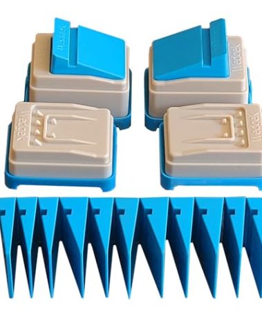 Wedgek 11°-23° and 24°-43° Combined, X-Large Angle Guides for Sharpening on Stone, Model LR5 by AngleGuide