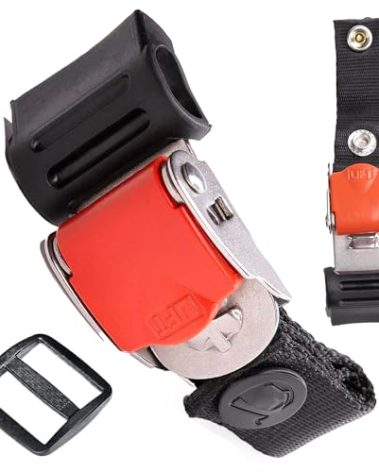 Helmet Quick Release Buckle Kit Ratcheted Stainless Steel Helmet Chin Strap Adapter - Install Without Removing Strap Snap