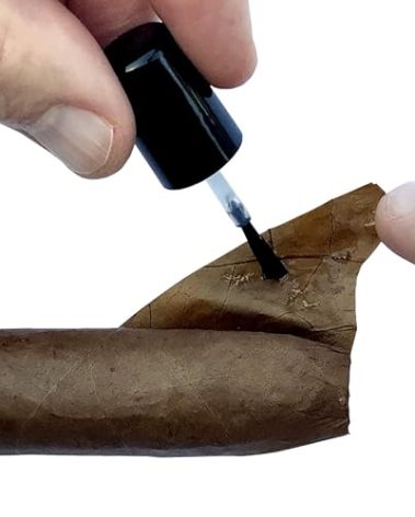 Perfec - PerfecRepair Cigar Repair Glue and Crack Sealer, Quickly Repair Damaged Cigar Wrappers, Compact and Portable 4ml Bottle