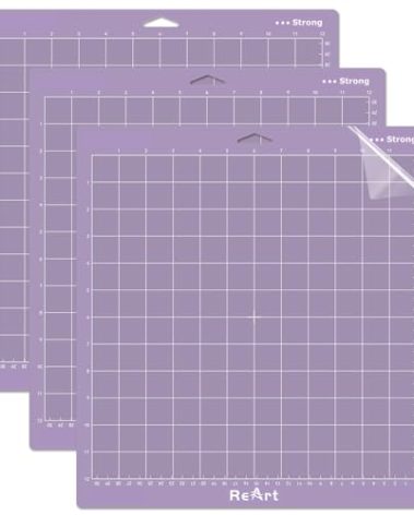 ReArt Strong Grip Cutting Mat 12x12 inch 3 Pack