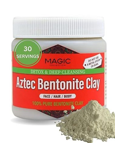 Aztec Bentonite Clay - Detox & Deep Cleansing