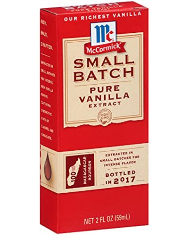 McCormick Vanilla Extract, Pure, Small Batch, Made with Madagascar Bourbon Vanilla Beans, 2 fl oz