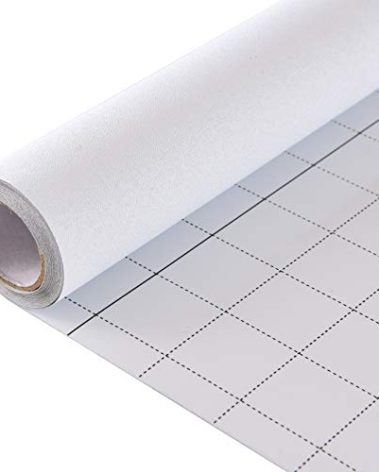 VELIMAX White Blackout Window Film, 100% Light Blocking Window Cover, Opaque Vinyl Cling, Privacy Film for Glass, Sun Blocking Films Non Adhesive, 17.7in x 78.7in