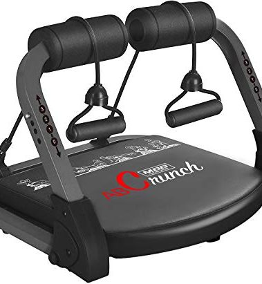 Fitlaya Fitness-abs exercise equipment ab machine for Abs and Total Body Workout, home gym fitness equipment for all ages. (BLACK)