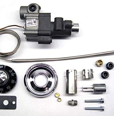 Robertshaw 4350-028 Gas Cooking Control Thermostat Kit for Griddles