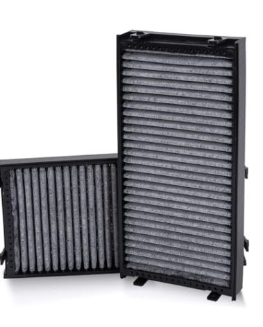 2PCS 64119248294 CF10936 Cabin Air Filter For BMW X5 2.0L L4(2016-18), 3.0L L6(2007-18), 4.4L V8(2010-18), 4.8L V8(2007-10); X6 3.0L L6(2008-19), 4.4L V8(2008-19); CUK 2941-2 64116945594 2.0 3.0 4.4 L