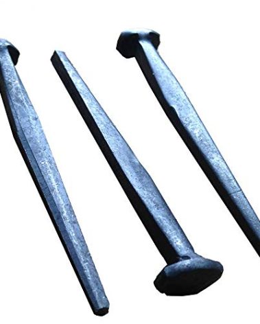 (10) Pack of 3" - Wrought Head-Rose Head (10) Nails …