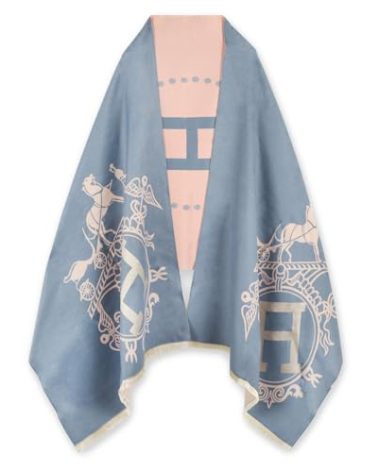 EXTREE Scarfs for Women Pashmina Silky Shawl Wrap for Evening Dressing Blanket Open Front Poncho Cape