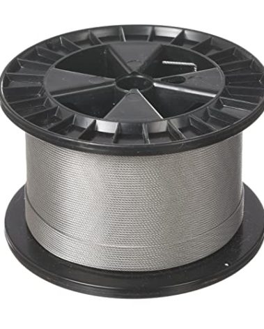 1/32 7x7 Stainless Steel Wire Rope Aircraft Cable T304 250 Foot Reel