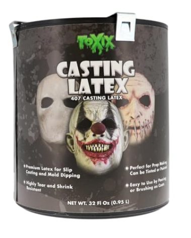 Casting Latex 32 Fl Oz - Premium Latex for Prop Making, Easy Mold Making, Pouring, and Brushing on Coats!