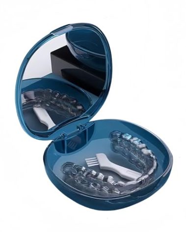 Custom Night Guard, Custom Mouth Teeth Guards Against Teeth Grinding/Clenching Dental Retainer for TMJ Relief and Bruxism (One Upper Guard)