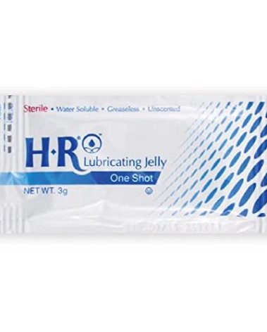 HR Lubricating Jelly Sterile 3 Gram Individual Packet 144 per Box 207