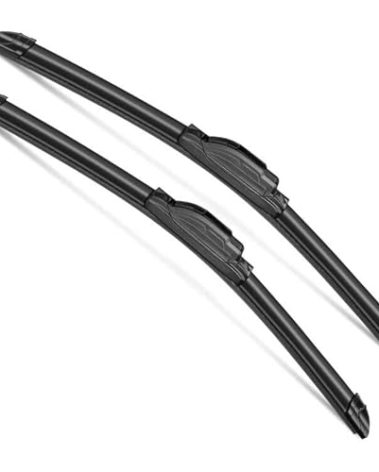 2Pcs Windshield Wipers for Honda Accord 2003-2007/Civic 2016-2020/Lexus ES350 ES300h 2013-2020/ Toyota Camry 2012-2017-26" + 18", Automotive Replacement Windshield Wiper Blades- Pack of 2 (J-HOOK)