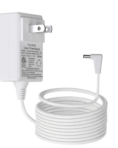 18V Charger Compatible with Petsafe ScoopFree Litter Boxes RFA-516 / PAL00-14243 / PAL00-15342 / ZAL00-17269/PAL00-16806 Self-Cleaning Litter Boxes,Replacement Power Models: PAC00-16932/PAC00-17003.