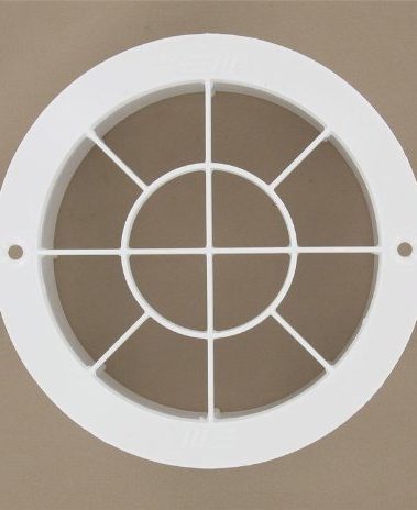 Replacement Boat Parts White 4" Vent Grill