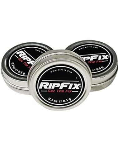RipFix Hand Repair Balm for Dry Cracked Hands, Hand Salve for Gymnastics and Rock Climbers, Rip Fix Climbing Salve for Men and Women, Premium Gymnast Balm for Hardworking Hands, 3 Travel 0.3 oz Tins