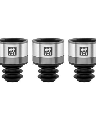 ZWILLING Fresh & Save 3-pc Vacuum Wine Sealer (Set of 3), Gift Set