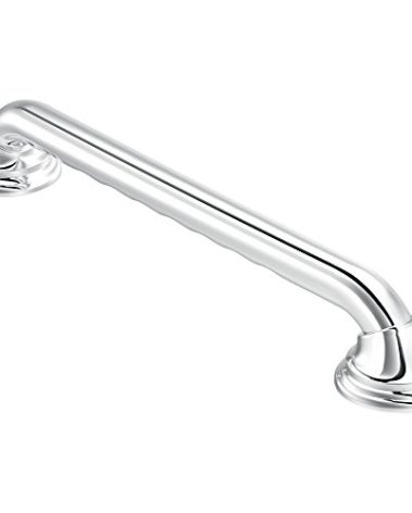 Moen R8736D3GCH Ultima Bathroom Safety 36-Inch Designer Bathroom Grab Bar with Curl Grip, Chrome